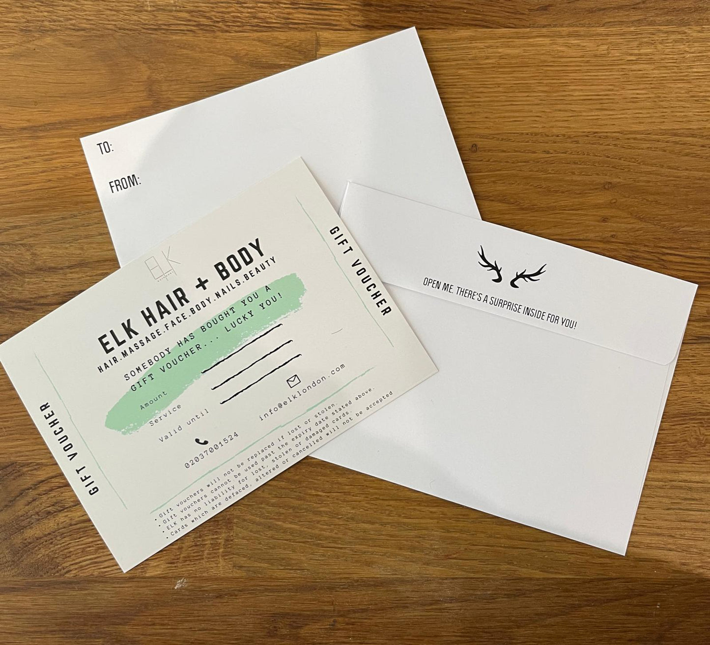 ELK Hair + Body Gift Voucher